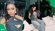 Thembi Seete seemingly addresses Zee Nxumalo with cheeky skit: "How we talk when we don’t talk"