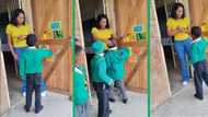 Mzansi teacher melts hearts with personalised morning greetings for students in TikTok video