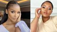 Ayanda Thabethe and her sister Lungile launch their own makeup brand, Mzansi celebs turn out in numbers