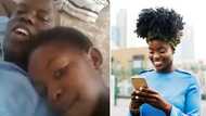 Witty daughter shares ambitions with father while making fun of his head in hilarious video, Mzansi amused