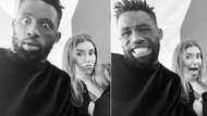 “Stay real”: Rachel shares snaps of herself and Siya Kolisi pulling funny faces in viral pics