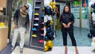 Somizi stans praised his supportive nature as he made a stop at DJ Zinhle’s Era store in the Mall of Africa