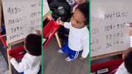 TikTok video shows astonishing maths skills of SA toddler Baby Dev, leaving Mzansi impressed