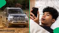 "I think it's 61 fam": 16-year-old gets Mercedes X-class for birthday, SA unsure of age