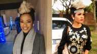 Zandie Khumalo recently gave birth to a precious baby boy and showed him off on social media