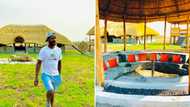 29-Year-old Zimbabwean farmer opens his own restaurant, people shower him with blessings and commend his hustle