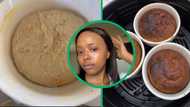 Woman attempts to cook ujeqe in air fryer, ends up with burnt bread, Mzansi amused: "Haibo I'm judging you"