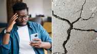 2.98 Magnitude earthquake felt in parts of Johannesburg, residents share their scary experiences