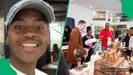 "This is so cute": SA men stocking up on Valentine's pressies, Mzansi feels the love