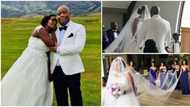 Beautiful photos from Power FM news anchor Bongiwe Zwane’s wedding