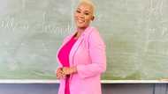 Passionate Grade 3 teacher looks pretty in pink, has peeps gushing over beauty