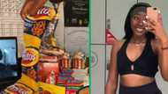 R200 Pick 'n Pay snack haul in TikTok video by student leaves SA viewers bowled over by food deals