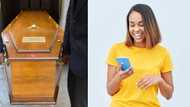 Learner shows up to school with a coffin, Mzansi says he wins #NoSchoolBagChallenge