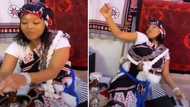 Video of gorgeous sangoma jiving while making a hubbly has the people of Mzansi questioning everything