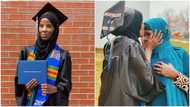 My parents relocated to us when they had no money: Lady becomes a graduate in America, shares photos