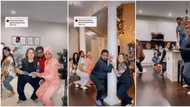 They killed it: Grandpa holds pillar & bends like a lady as family of 5 do the #DropItChallenge in cute video