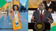 "South Africa is a happy place": President Cyril Ramaphosa called 'my cupcake' by Imbongi, SA amused