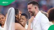 Couple marry live during Bad Bunny's epic 2026 Super Bowl Halftime show