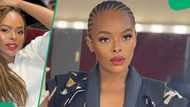 Unathi Nkayi stuns in new MaXhosa outfit, Mzansi impressed: "Make her a brand ambassador"