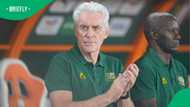 Broos opens up on unusual Bafana build-up, turns spiritual ahead of Nigeria Test