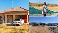 "Alluring": Woman shows off massive home a year after construction began, Mzansi showers her with praise