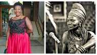 Music legend Yvonne Chaka Chaka paid Brenda Fassie's family a visit
