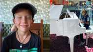 Musical prodigy, 9, electrifies Mzansi with his extraordinary piano playing skills: "A precious gift"