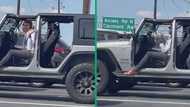 Man in Jeep dancing in traffic on TikTok video goes viral with almost 10 million, netizens call him a mood