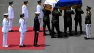 Hero's burial for former Philippine leader Ramos