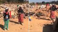 Video of Angry Granny Chasing Away ANC Members Handing Out Food Parcels Has Mzansi Thinking ANC’s Rule Is Over