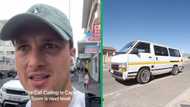 UK man in SA hilariously says Cape Town taxis are catcalling, Mzansi laughs