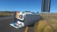 Free State ambulance transporting mom and baby overturns after hitting a pothole, Mzansi blames the ANC