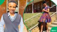 “Definitely Rebecca Malope”: SA reacts to gent dressed as favourite teacher in viral TikTok video