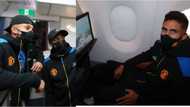 Luxury private jet Man Utd squad use for Champions League trips include huge private TVs for every player
