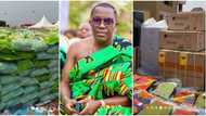 Businessman donates cash, TV, fridges, other items to widows and orphans to celebrate his 60th birthday