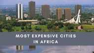 What are the 15 most expensive cities in Africa in 2022?