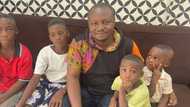 Kind man comes to the rescue of 2 set of twins who were abandoned by their parents