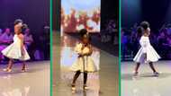 3-Year-Old Durban model wows with catwalk skills, draws Naomi Campbell comparisons