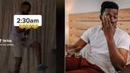 Mzansi man desperate to put baby to sleep does funny dance in adorable TikTok, peeps hearts warmed