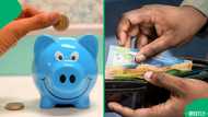 A woman’s ruined piggy bank savings moved South Africans online