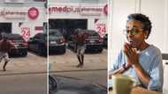 Talented street dancer wins over Mzansi fans with fire moves and barefoot moonwalk in video