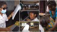 Blind English teacher with blind daughter speaks in video, shares how she lost her sight at 10