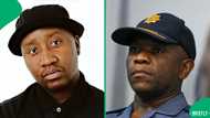 SA gushes over viral photo of 'Sizokthola' host Xolani Khumalo and General Nhlanhla Mkhwanazi