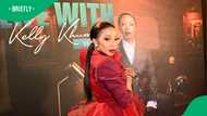 Fan assaults Kelly Khumalo with a can while she performs: "She doesn’t deserve this much hate"