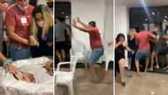 Video of man pranking his family & friends by pretending to be dead