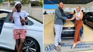 Regretful man asks for love back after beautiful woman buys brand new whip, Mzansi amused by his guts & timing