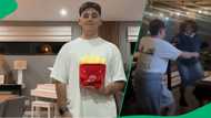Man shares spontaneous dance with stranger at restaurant in proudly South African moment in TikTok video