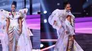 Natasha Joubert stunned in national costume at Miss Universe pageant