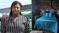 "Everything is beautiful": Innovative lady posts 2-roomed shack, people love it