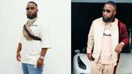 Cassper Nyovest shows off his lux McLaren, rapper shares stunning pics, Mzansi in awe: "Full time baller"